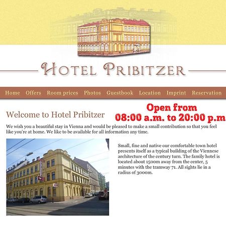 Hotel Pribitzer Виена Екстериор снимка